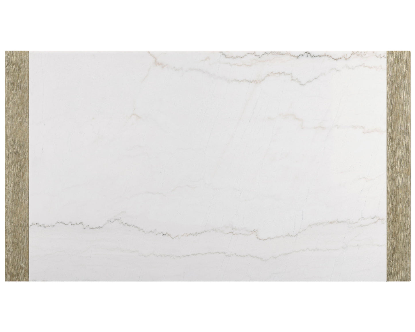 Hazel - Genuine Marble Dining Table - Wired White