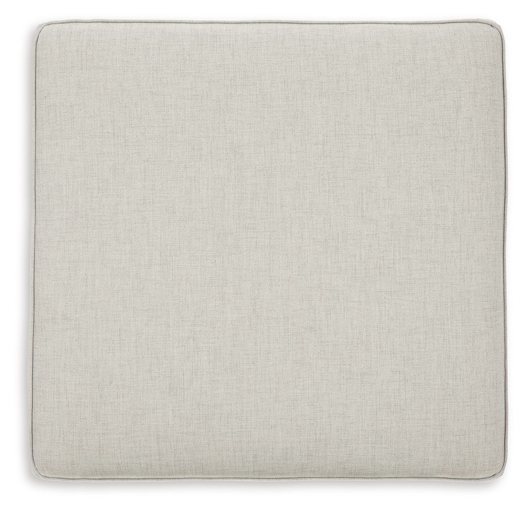Huntsworth - Oversized Accent Ottoman - Dove Gray