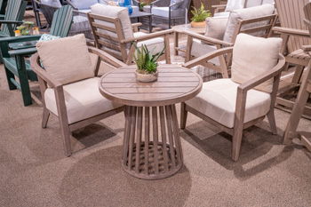Joy Lagoon - Outdoor Chairs With Cushions/Table (Set of 3) - Beige