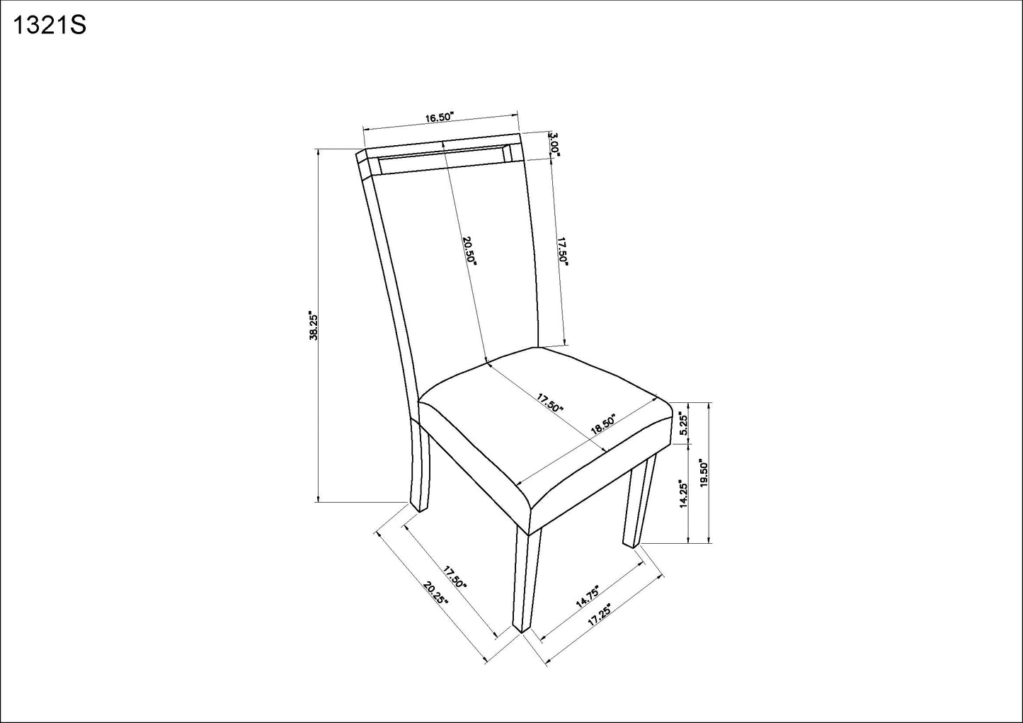 Hazel - Side Chair (Set of 2) - Wired White