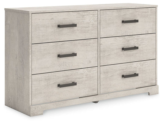 Shawburn - Six Drawer Dresser - Gray