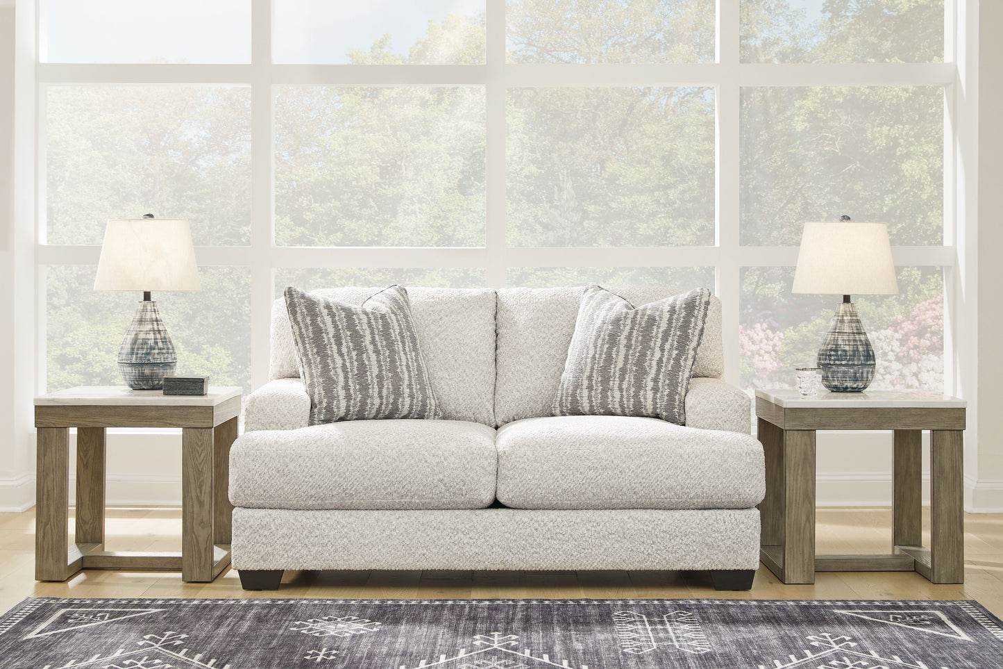 Brebryan - Loveseat - Flannel