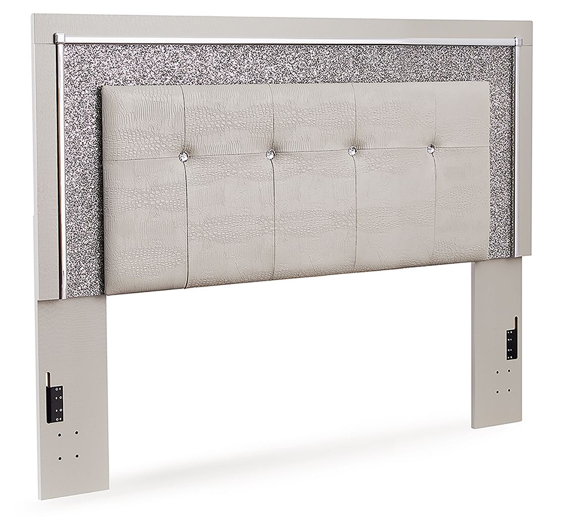 Zyniden - Upholstered Panel Headboard