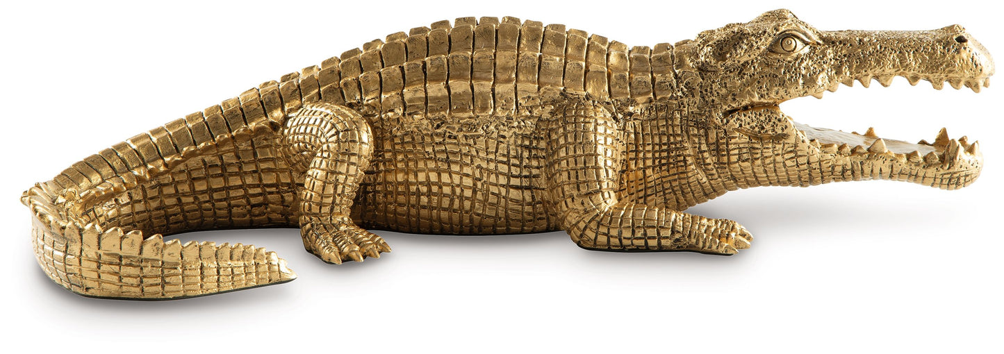 Lauretman - Sculpture - Antique Gold Finish