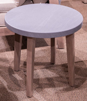 Harmony Headlands - Round End Table - Natural / Gray