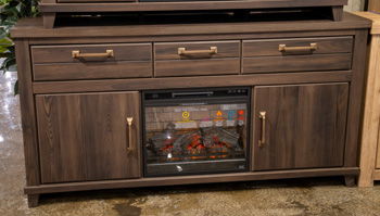 Brazen Valley - TV Stand With Fireplace Option