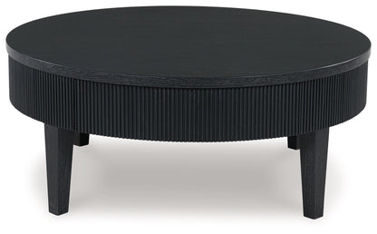 Marstream - Round Cocktail Table - Black