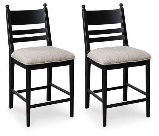 Greddinton - Upholstered Barstool (Set of 2)