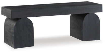 HoLGrove - Accent Bench - Black