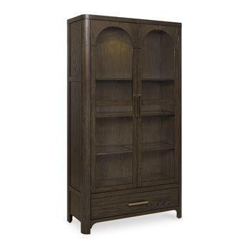 Radkin - Display Cabinet - Burnished Brown