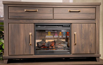 Brazen Valley - TV Stand With Fireplace Option