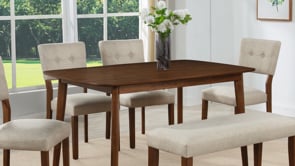 Gregory - Dining Table - Brown
